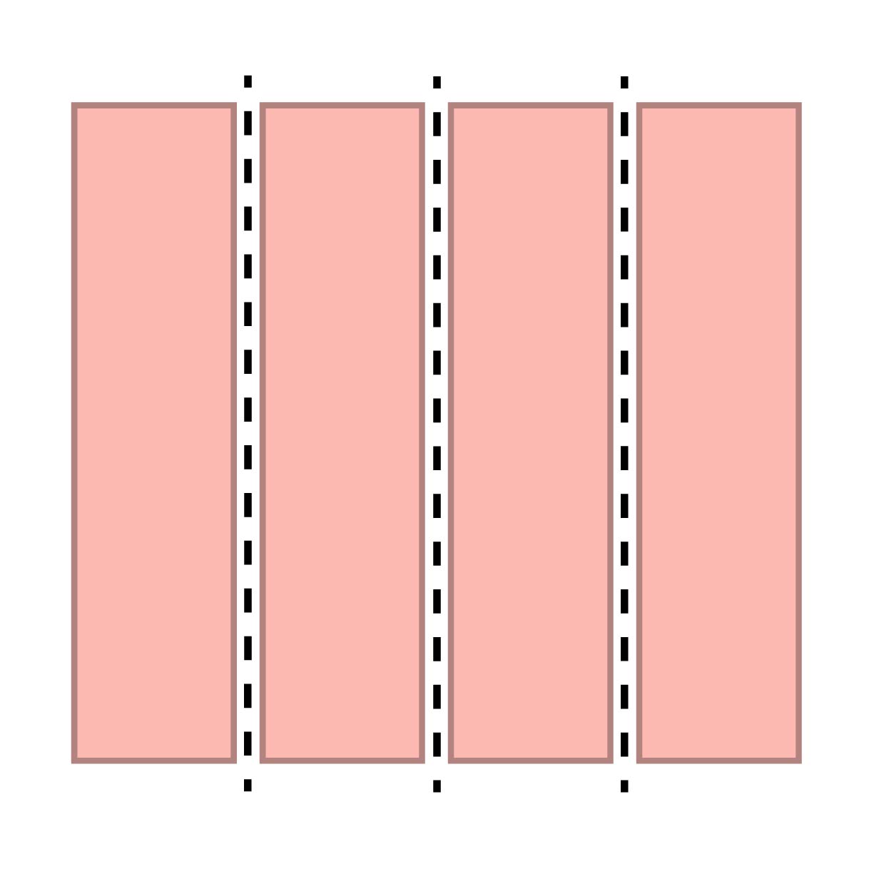swedish heart runner diagrams Cutting border pieces