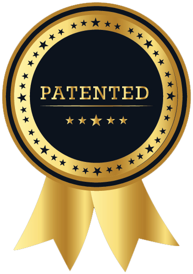 patented emblem label design