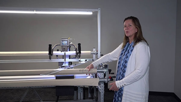 Get Perfect Quilt Tension with Hand Cranks | INNOVA | 360 Tour